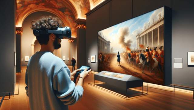 Virtual reality experience in cultural heritage