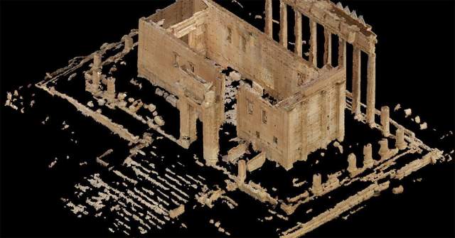 Virtual recreation of ancient city of Palmyra