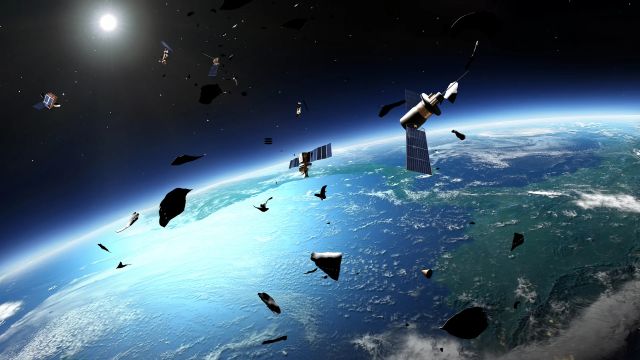 space junk and reusable rockets