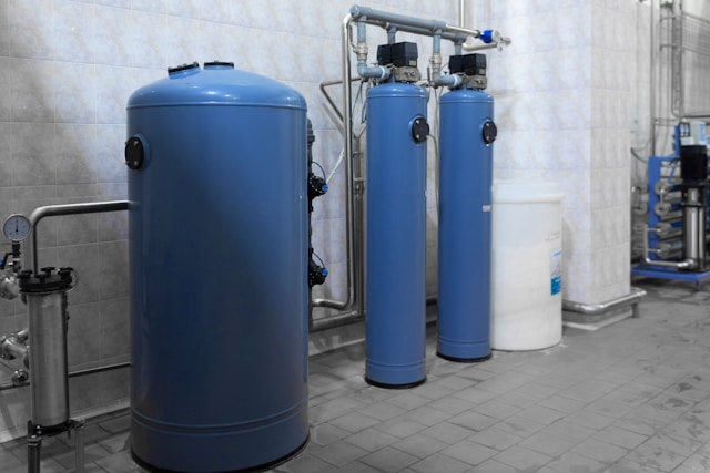 Advanced water purification system showcasing nanotech filters